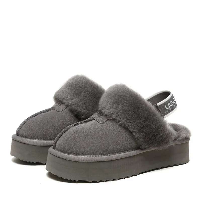 UGG Platform Slingback Scuff