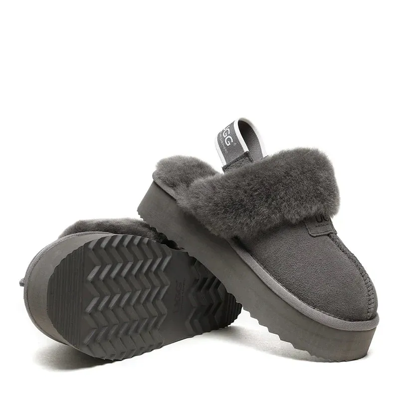 UGG Platform Slingback Scuff