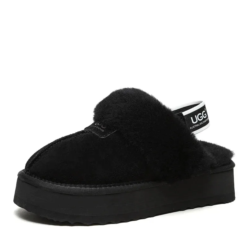 UGG Platform Slingback Scuff