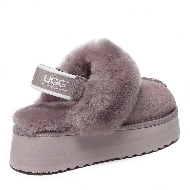 UGG Platform Slingback Scuff