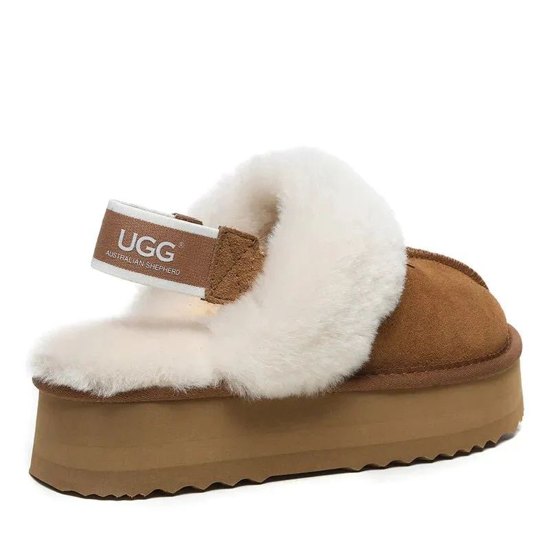 UGG Platform Slingback Scuff