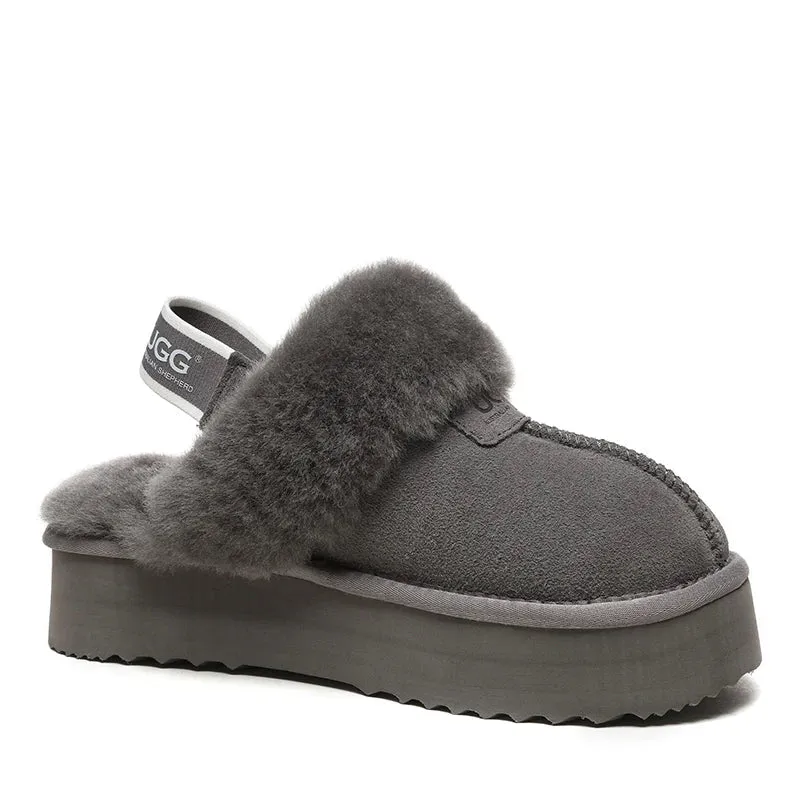 UGG Platform Slingback Scuff