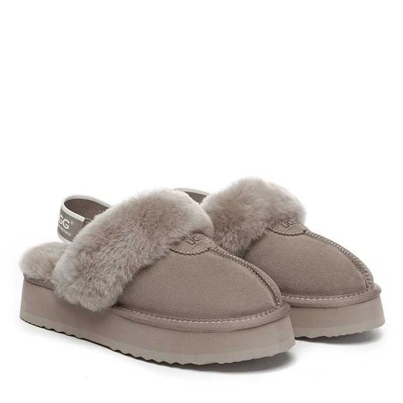 UGG Platform Slingback Scuff