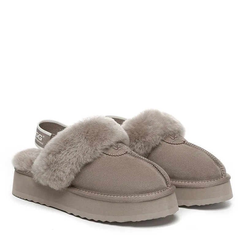 UGG Platform Slingback Scuff