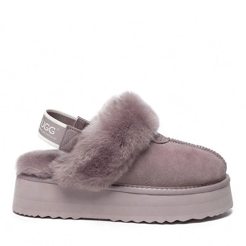 UGG Platform Slingback Scuff