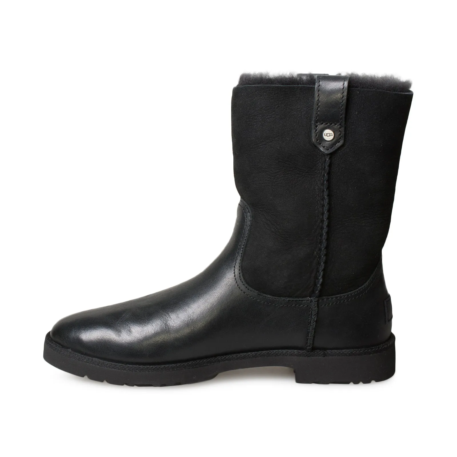 UGG Romely Short Black Boots - Women's