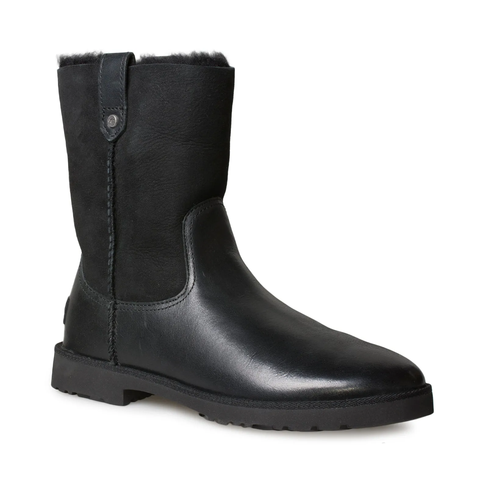 UGG Romely Short Black Boots - Women's