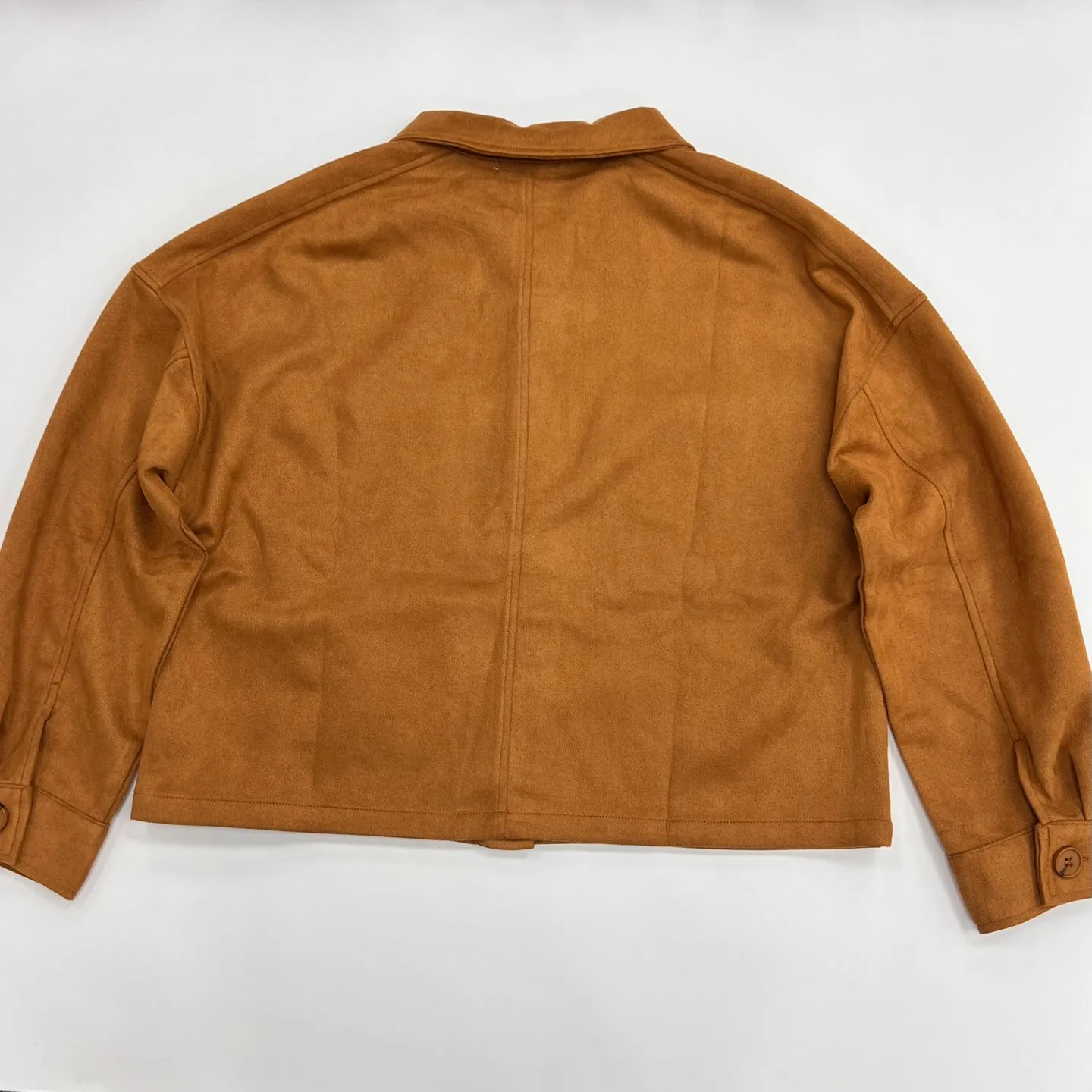 Women's Cropped Suede Jacket