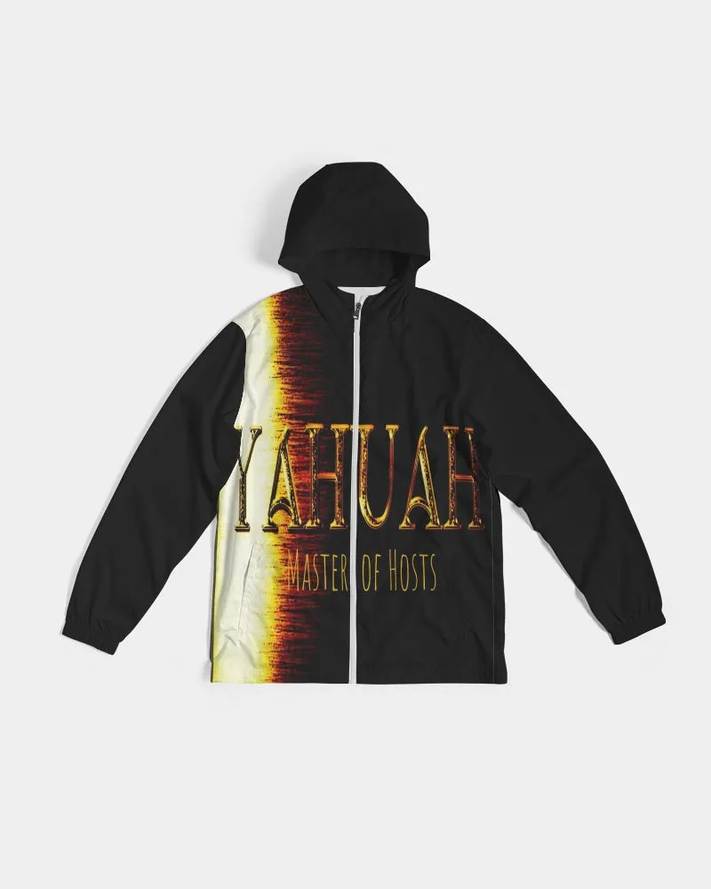 Yahuah-Master of Hosts 01-03 Men's Designer Windbreaker